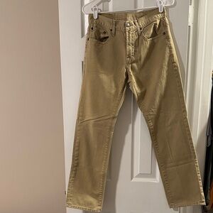 Men's Tan Jeans 28x30